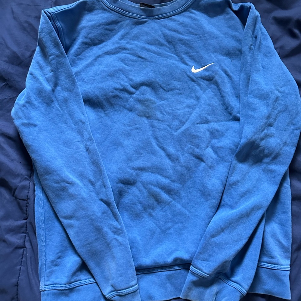 Nike Men's Crewneck in Vibrant Blue